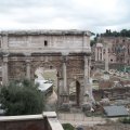 Triumphbogen des Septimus Serverus im Forum Romanum