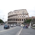 Colosseum von der Via Fori dei Imperiali