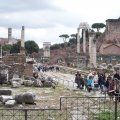 Forum Romanum: Via Sacra Richtung Titusbogen