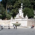 Fontana della Dea di Roma auf der Piazza del Popolo