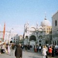 Piazza San Marco mit einem Teil des Palazzo Ducale (Dogenpalast) und der Basilica San MArco