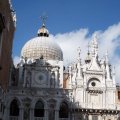 Basilica San Marco aus dem Innenhof des Palazzo Ducale (Dogenpalast)