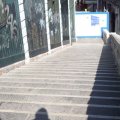 Treppenstufen der Rialtobrücke