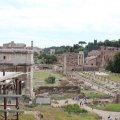 Blick aus dem Tabularium aufs Forum Romanum