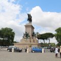 Monumento Giuseppe Garibaldi auf der Piazza Garibaldi, Gianicolo.