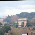Arco di Tito (Titusbogen) vom Tabularium gesehen