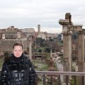 Forum Romanum aus dem Tabularium