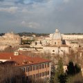 Auf dem Gianicolo; Castel SantAngelo, Basilica di San Giovanni dei Fiorentini und der Justizpalast