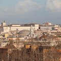 Auf dem Gianicolo; Pantheon und Quirinalspalast