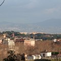 Auf dem Gianicolo; Richtung Südosten mit Palatin
