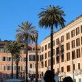 Nordseite der Piazza di Spagna