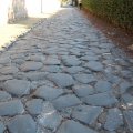 Strassenpflaster der Via Appia Antica