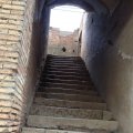 Treppe nach oben im Domus di Giove e Ganimede, Regio I