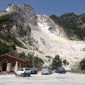 Marmorsteinbruch oberhalb Carraras