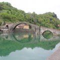 Ponte della Maddalena oder auch Ponte Diavolo (Teufelsbrücke) über den Serchio
