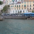 Busparkplatz von Amalfi