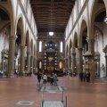 Hauptschiff der Basilica di Santa Croce di Firenze