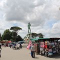 Piazzale Michelangelo mit einer Bronzeskulptur des Davids