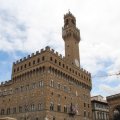 Palazzo Vecchio von der Piazza della Signoria