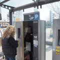 Parkautomat am Parkplatz P2