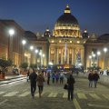 Via della Conciliazione mit der Basilica San Pietro (Petersdom)