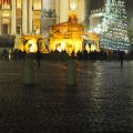 Weihnachtskrippe auf der Piazza San Pietro