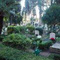 Gräber des Cimitero Acattolico di Roma