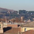 Ausblick vom Aventino auf den Gianicolo