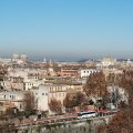 Ausblick vom Aventino auf die Innenstadt Roms