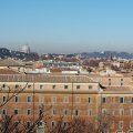 Ausblick vom Aventino auf die Innenstadt Roms
