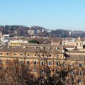 Ausblick vom Aventino auf die Innenstadt Roms