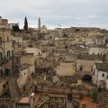 Ausblick auf die Sassi von Matera