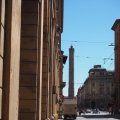 Via Ugo Bassi mit Torre Asinelli
