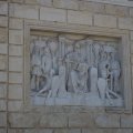 Relief an der Scalinata del Pincio