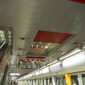 Der Bahnhof Lingotto der Fahrerlose Metropolitana di Torino