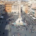 Piazza Navona aus dem Museo di Roma im Palazzo Braschi
