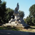 Monumento a Wolfgang Goethe im Park der Villa Borghese