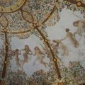 Details des Deckenfreskos im Salottino delle 24 ore im Casina delle Civette