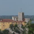 Blick zurück zum Castello di Duino