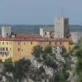 Blick zurück zum Castello di Duino