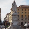 Statua Camillo Benso Conte di Cavour auf der Piazza Cavour