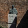 In der Festung Fortezza Nuovo: Bronze von Giuseppe Mazzini
