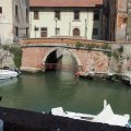 Brücke im Stadtteil Venezia Nuova.
