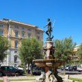 Fontana del Nettuno au der Piazza G. E. Modiglian