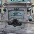 Innenschrift des Monumento a Alfonso Ferrero Della Marmora