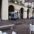 Strassenbahn an der Piazza Vittorio Veneto