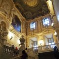 Palazzo Reale: Treppenhaus mit Deckenfresko