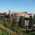 Palatin: Blick aufs Kolosseum (Colosseo)