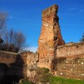Palatin: Mauerreste der Vigna Barberini