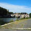Der+Tiber+und+die+Engelsbr%C3%BCcke+%28Ponte+SantAngelo%2C+Aeliusbr%C3%BCcke%29